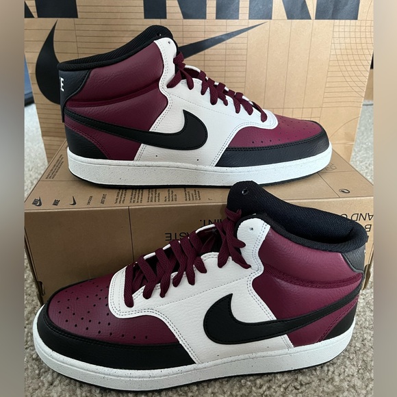 Nike Men’s Court Vision Mid Next Nature Sneaker Size 10 and 11 - Picture 9 of 10